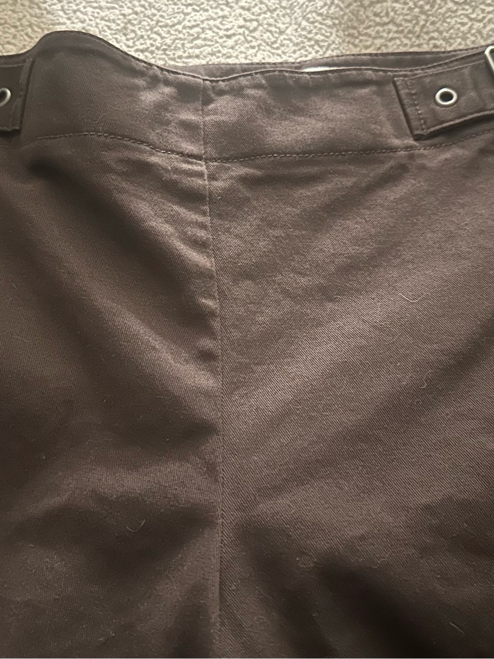 Ann Taylor Women's Dark Brown Flat Front Pants